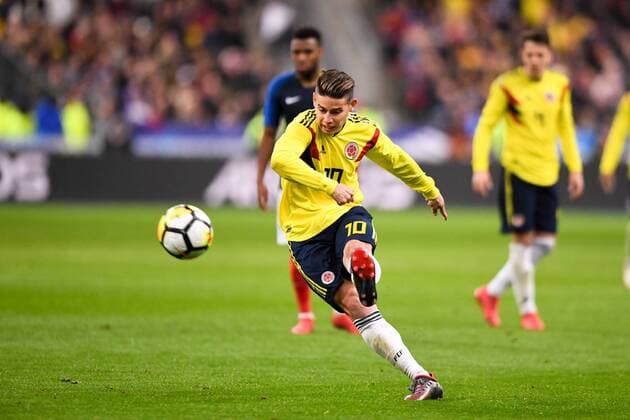 Bilder des Tages - SPORT 10 JAMES RODRIGUEZ (COL) FOOTBALL : France vs Colombie - Match Amical - 23 03 2018 AnthonyBIBARD FEP Panoramic 