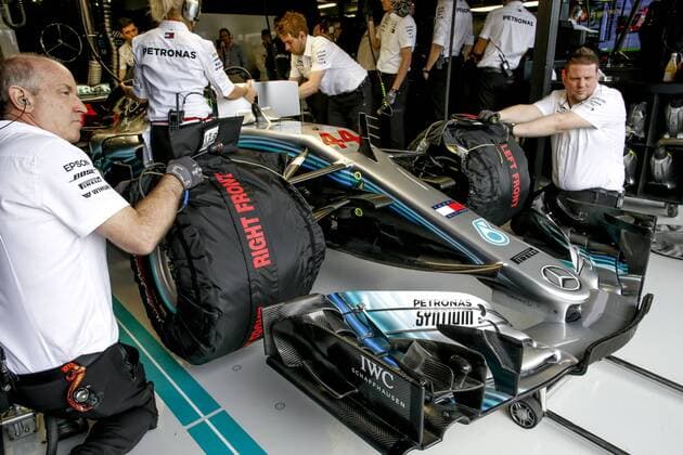 Motorsports: FIA Formula One World Championship WM Weltmeisterschaft 2018, Melbourne, Victoria : Motorsports: Formula 1 2018 Rolex Australian Grand Prix, 44 Lewis Hamilton (GBR, Mercedes AMG Petronas F1 Team), Melbourne Australia