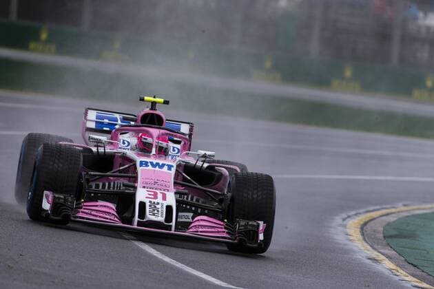 24th March 2018, Melbourne Grand Prix Circuit, Melbourne, Australia; Melbourne Formula One Grand Prix, qualifying; The number 31 Sahara Force India driven by Esteban Ocon  ActionPlus12004680