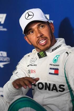 24th March 2018, Melbourne Grand Prix Circuit, Melbourne, Australia; Melbourne Formula One Grand Prix, qualifying; Lewis Hamilton (Great Britain) of Mercedes AMG Petronas F1 Team Mercedes takes a moment to relax after claiming pole position  ActionPlus12004763