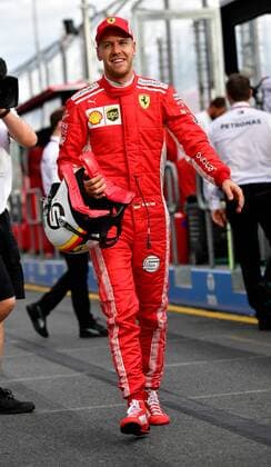 Sebastian Vettel Scuderia Ferrari formula 1 GP Australia Melbourne 24 03 2018 Photo mspb Jerry Andre Sebastian Vettel formula 1 GP Australia 2018