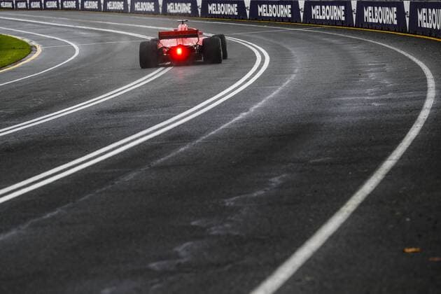 VETTEL Sebastian (ger), Scuderia Ferrari SF71H, action during 2018 Formula 1 championship at Melbourne, Australian Grand Prix, from March 22 To 25 - s: FIA Formula One World Championship WM Weltmeisterschaft 2018, Melbourne, Victoria : Motorsports: Formula 1 2018 Rolex Australian Grand Prix, Melbourne Australia