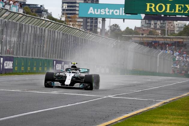 Motorsports: FIA Formula One World Championship WM Weltmeisterschaft 2018, Melbourne, Victoria : Motorsports: Formula 1 2018 Rolex Australian Grand Prix, 77 Valtteri Bottas (FIN, Mercedes AMG Petronas), Melbourne Australia