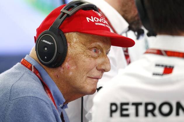 Motorsports: FIA Formula One World Championship WM Weltmeisterschaft 2018, Melbourne, Victoria : Motorsports: Formula 1 2018 Rolex Australian Grand Prix, Niki Lauda (AUT, Mercedes AMG Petronas Formula One Team), Melbourne Australia