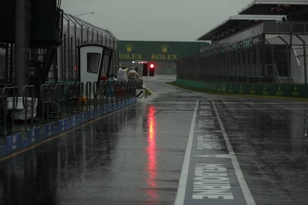 Rain at the track Grand Prix of Australia 2018 Race Motorsport Formula 1 24 03 2018 Melbourne Copyright: xIllman Eibner-Pressefotox EP_eer