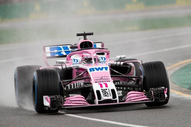 Sergio Perez Sahara Force India Formula 1 GP Australia Melbourne 24 03 2018 Photo mspb Lucas Wore Sergio Perez formula 1 GP Australia 2018