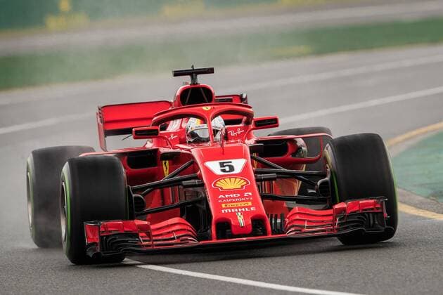 Sebastian Vettel Scuderia Ferrari formula 1 GP Australia Melbourne 24 03 2018 Photo mspb Lucas Wore Sebastian Vettel Formula 1 GP Australia 2018