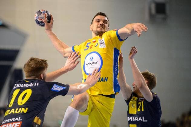 2018.03.24 Kielce Pilka reczna mezczyzn Liga Mistrzow sezon 2017 2018 PGE Vive Kielce - Rhein-Neckar Loewen N z Michal Jurecki Foto Lukasz Laskowski PressFocus 2018.03.24 Kielce Handball VELUX EHF Champions League Last 16 PGE Vive Kielce - Rhein-Neckar Loewen Michal Jurecki Credit: Lukasz Laskowski PressFocus NEWSPIX.PL --- Newspix.pl  20180324_aPF_047