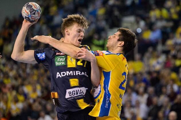 2018.03.24 Kielce Pilka reczna mezczyzn Liga Mistrzow sezon 2017 2018 PGE Vive Kielce - Rhein-Neckar Loewen N z Sebastian Trost Foto Lukasz Laskowski PressFocus 2018.03.24 Kielce Handball VELUX EHF Champions League Last 16 PGE Vive Kielce - Rhein-Neckar Loewen Sebastian Trost Credit: Lukasz Laskowski PressFocus NEWSPIX.PL --- Newspix.pl  20180324_aPF_066