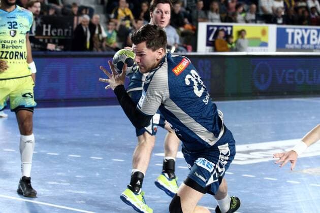 Erik Schmidt (Berlin) HANDBALL : Coupe EHF - Phase de groupes - 5eme journee - Saint-Raphael Var Handball vs Füchse Berlin - 24 03 2018 KevinDomas Panoramic 