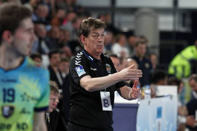 Velimir Petkovic (Berlin) HANDBALL : Coupe EHF - Phase de groupes - 5eme journee - Saint-Raphael Var Handball vs Füchse Berlin - 24 03 2018 KevinDomas Panoramic 