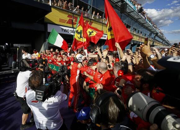 Motorsports: FIA Formula One World Championship WM Weltmeisterschaft 2018, Melbourne, Victoria : Motorsports: Formula 1 2018 Rolex Australian Grand Prix, , 5 Sebastian Vettel (GER, Scuderia Ferrari) Melbourne Australia