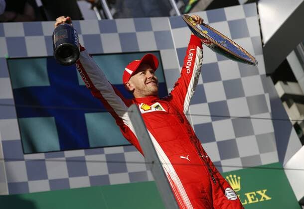 Motorsports: FIA Formula One World Championship WM Weltmeisterschaft 2018, Melbourne, Victoria : Motorsports: Formula 1 2018 Rolex Australian Grand Prix, , 5 Sebastian Vettel (GER, Scuderia Ferrari) Melbourne Australia