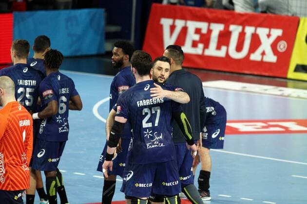 Montpellier HANDBALL : VELUX EHF Champions League - 1 8eme de finale aller - Montpellier Handball vs FC Barcelona Barca Lassa - 24 03 2018 KevinDomas Panoramic 