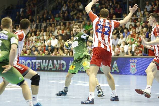 Marko Bezjak Magdeburg 25 Handball EHC Cup SC Magdeburg SKA Minsk xtgx