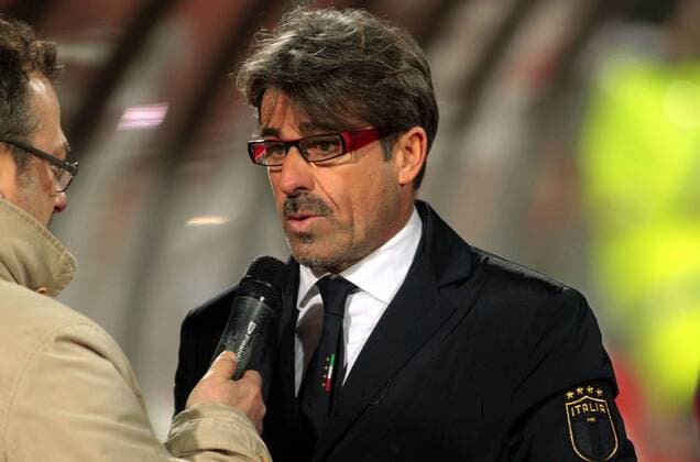 27.03.2018 Novi Sad Serbia-Italy Under 21 U21 U 21 International Friendly Länderspiel match men s football Alberigo Evani (R) Italy U21 coach : 