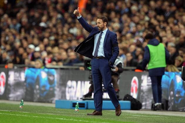 England v Italy International Friendly L?nderspiel England Manager Gareth Southgate during the International Friendly match at Wembley Stadium, London Content Not Available For UK Newspapers Copyright: xPaulxChestertonx FIL-11556-0014