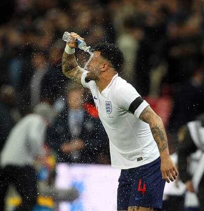 England v Italy International Friendly L?nderspiel Kyle Walker of England before the International Friendly match at Wembley Stadium, London Content Not Available For UK Newspapers Copyright: xPaulxChestertonx FIL-11556-0073