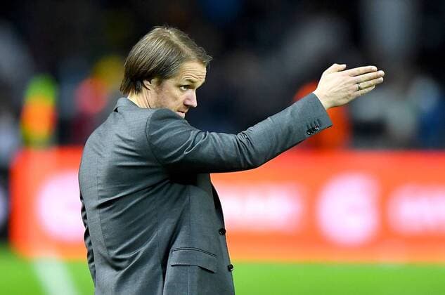 27 03 2018 xfux Football Test Laenderspiel Germany Brazil emspor v l Co Manager Thomas Schneider German Soccer National Team DFB gives gestures instructions gesticulate with the arms gives instructions gesticulate gesticolando Berlin