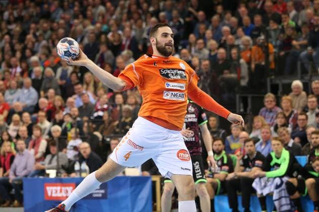 SG Flensburg Handewitt IFK Kristianstad EHF Champions League Flensburg 28 03 18 Flensburg 28 03 18 Sport Handball VELUX EHF Champions League Season 2017 2018 Eighth finals SG Flensburg Handewitt IFK Kristianstad fl4 xmmkx