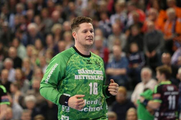 SG Flensburg Handewitt IFK Kristianstad EHF Champions League Flensburg 28 03 18 Flensburg 28 03 18 Sport Handball VELUX EHF Champions League Season 2017 2018 Eighth finals SG Flensburg Handewitt IFK Kristianstad Kevin Moeller SG Flensburg Handewitt 16 xmmkx