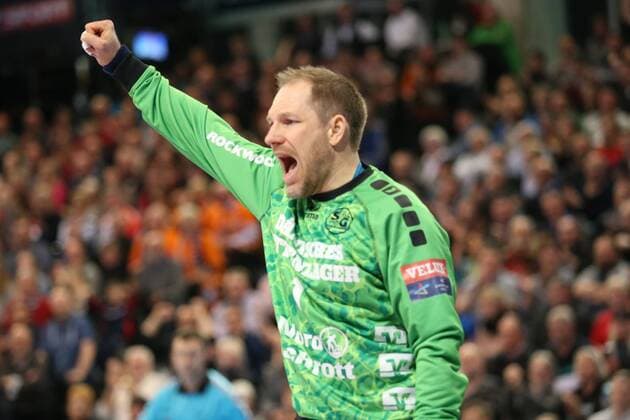 SG Flensburg Handewitt IFK Kristianstad EHF Champions League Flensburg 28 03 18 Flensburg 28 03 18 Sport Handball VELUX EHF Champions League Season 2017 2018 Eighth finals SG Flensburg Handewitt IFK Kristianstad Mattias Andersson SG Flensburg Handewitt 01 xmmkx