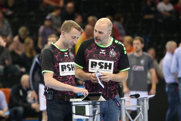 Flensburg 28 03 18 Sport Handball VELUX EHF Champions League Season 2017 2018 Eighth finals SG Flensburg Handewitt IFK Kristianstad Hall Speaker Flensburg Schleswig Holstein Germany Flens Arena Copyright: xAgentur54Gradx xSpeedphotosx
