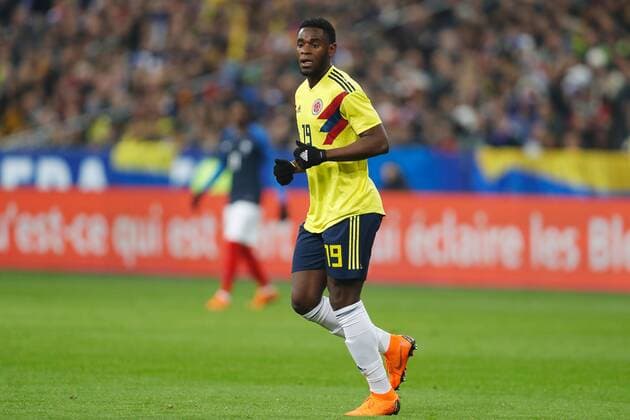 Duvan Zapata (COL), MARCH 23, 2018 - Football Soccer : International Friendly Länderspiel match between France 2-3 Colombia at the Stade de France in Saint-Denis, France. Noxthirdxpartyxsales  (75202502)