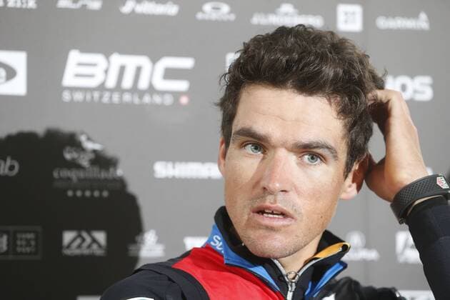 Bilder des Tages - SPORT Belgian Greg Van Avermaet of BMC Racing Team pictured during a press conference PK Pressekonferenz Friday 30 March 2018, ahead of Sunday s Ronde van Vlaanderen 2018 - Tour des Flandres - Tour of Flanders one day cycling race. NICOLASxMAETERLINCK  x05321067x