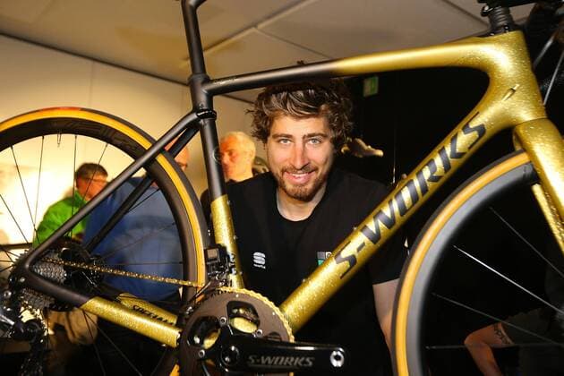Themen der Woche - SPORT Bilder des Tages - SPORT Slovakian Peter Sagan of Bora-Hansgrohe poses during a press conference PK Pressekonferenz Saturday 31 March 2018, ahead of Sunday s Ronde van Vlaanderen 2018 - Tour des Flandres - Tour of Flanders one day cycling race. NICOLASxMAETERLINCK  x05321608x