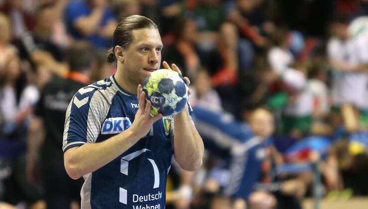 01 04 18 Handball EHF Cup Group B 12 Matchday Füchse Berlin Lugi Lund Picture Mattias Zachrisson Handball EHF Cup Füchse Berlin Lugi Lund