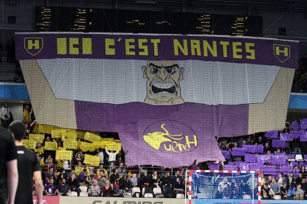HBC Nantes HANDBALL : VELUX EHF Champions League - 18eme de finale retour - HBC Nantes vs HC Meshkov Brest - 01 04 2018 KevinDomas Panoramic 