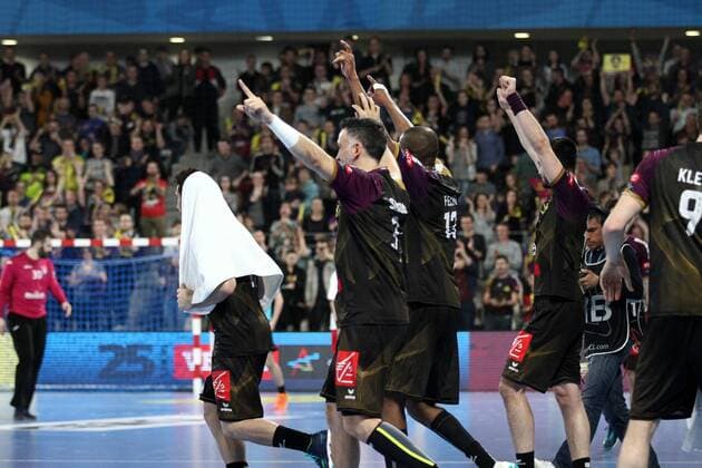Nantes HANDBALL : VELUX EHF Champions League - 18eme de finale retour - HBC Nantes vs HC Meshkov Brest - 01 04 2018 KevinDomas Panoramic 