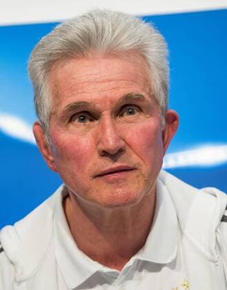 Bayern Munich head coach Jupp Heynckes attends a press conference PK Pressekonferenz after a tema0s training session in Seville, Andalusia, Spain, 02 April 2018. Bayern Munich will face Sevilla in their UEFA Champions League Quarter Finals first leg match on 03 April 2018 at Ramon Sanchez Pizjuan stadium. Bayern Munich press conference !ACHTUNG: NUR REDAKTIONELLE NUTZUNG!  Copyright: xRAULxCAROxCADENASx GRAF4509 20180402-636582897772636049