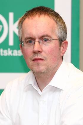 DHB Press Conference Handball Leipzig 03 04 2018 Lindner Hotel Press Conference DHB Men national team before the international match against Serbia In the picture press spokesman Tim Oliver Kalle