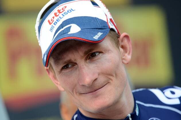 - CAP D AGDE, FRANCE: German Andre Greipel of Lotto Belisol Team celebrates after winning the 13th stage of the 99th edition of the Tour de France cycling race, 215km from Saint-Paul-Trois-Chateaux to Cap d Agde, France, Saturday 14 July 2012. YORICKxJANSENS  x36574509x