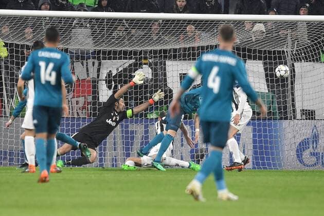 il gol di Cristiano Ronaldo Real. Goal celebration. Torino 03-04-2018 Stadium Champions League 2017 2018 Round of 8 Juventus - Real Madrid Foto Andrea Staccioli Insidefoto andreaxstaccioli