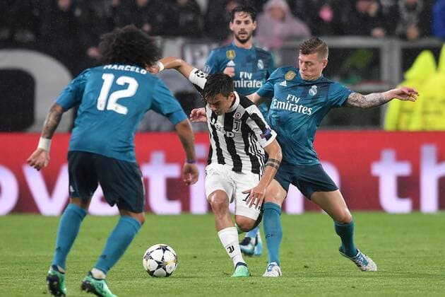 Bilder des Tages - SPORT Toni Kroos Real, Paulo Dybala Juve. Torino 03-04-2018 Stadium Champions League 2017 2018 Round of 8 Juventus - Real Madrid Foto Andrea Staccioli Insidefoto andreaxstaccioli