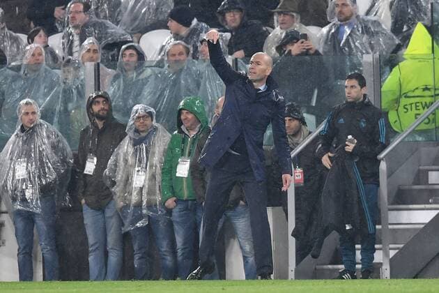 Zinedine Zidane, Real Madrid coach. Torino 03-04-2018 Stadium Champions League 2017 2018 Round of 8 Juventus - Real Madrid Foto Andrea Staccioli Insidefoto andreaxstaccioli