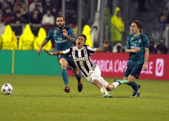 Bilder des Tages - SPORT April 3, 2018 - Turin, Italy - Paulo Dybala during the UEFA Champions League quarter-final first leg football match between Juventus and Real Madrid at the Allianz Stadium in Turin on April 3, 2018. Juventus v Real Madrid - UEFA Champions League Quarter Final Leg One  - ZUMAn230 20180403_zaa_n230_485 Copyright: xLorisxRosellix