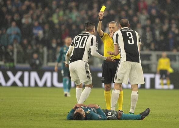 April 3, 2018 - Turin, Italy - Rodrigo Betancur during the UEFA Champions League quarter-final first leg football match between Juventus and Real Madrid at the Allianz Stadium in Turin on April 3, 2018. Juventus v Real Madrid - UEFA Champions League Quarter Final Leg One  - ZUMAn230 20180403_zaa_n230_465 Copyright: xLorisxRosellix