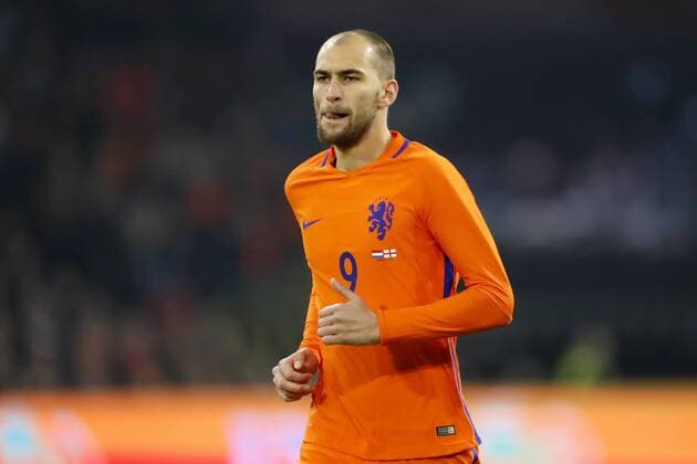 Bas Dost of Holland during the International Friendly Länderspiel match match between The Netherlands and England at the Amsterdam Arena on March 23, 2018 in Amsterdam, The Netherlands International friendly match 2017 2018 xVIxVIxImagesx xMauricexvanxSteenxIVx 10540657