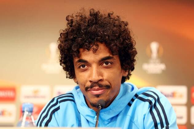 Olympique Marseille PK Euro League Leipzig 04 04 2018 Red Bull Arena Football UEFA Euro League PK on the eve of the quarter-finals RB Leipzig vs Olympique de Marseille Pictured Luiz Gustavo Olympique Marseille player