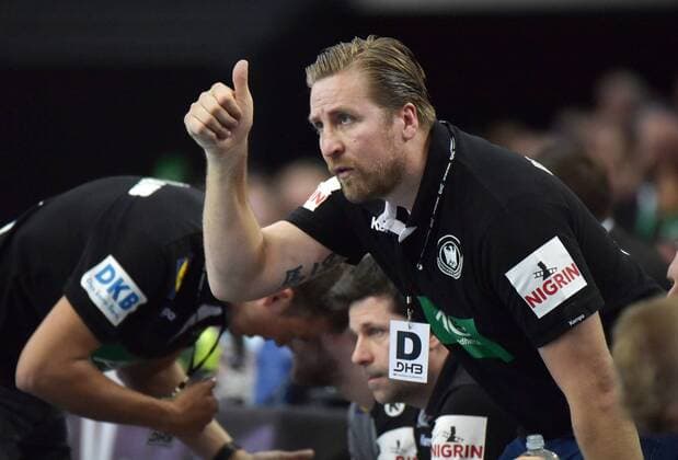 DHB team manager Oliver Roggisch playing Germany GER vs Serbia SRB Handball Laenderspiel EHF Test match 04 04 2018 Leipzig Copyright: xEIBNER ChristianxModlax EP_CMA