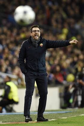 Eusebio Di Francesco Barcellona 04 04 2018 Stadio Camp Nou Barcellona - Roma Champions League 2017 2018 Foto Image Insidefoto GinoxMancini