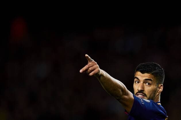 04 04 2018 xslx Football Champions League quarter-finals FC Barcelona AS Roma emporer Luis Suarez FC Barcelona Barcelona