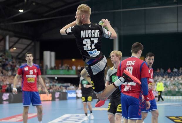 Matthias Musche GER 37 at game Germany GER vs Serbia SRB Handball Laenderspiel EHF Testspiel 04 04 2018 Leipzig Copyright: xEIBNER ChristianxModlax EP_CMA