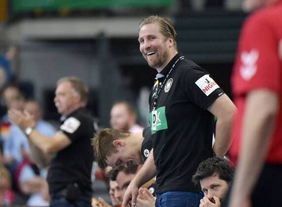 DHB team manager Oliver Roggisch playing Germany GER vs Serbia SRB Handball Laenderspiel EHF Test match 04 04 2018 Leipzig Copyright: xEIBNER ChristianxModlax EP_CMA