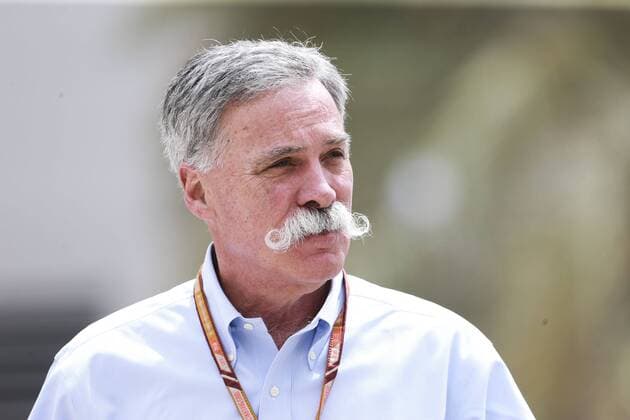 Chase Carey, Chairman, Formula One. Sakhir Bahrain