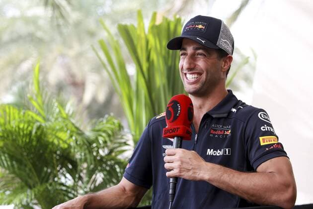 Motorsports: FIA Formula One World Championship WM Weltmeisterschaft 2018, Grand Prix of Bahrain, 3 Daniel Ricciardo (AUS, Red Bull Racing), Sakhir Bahrain